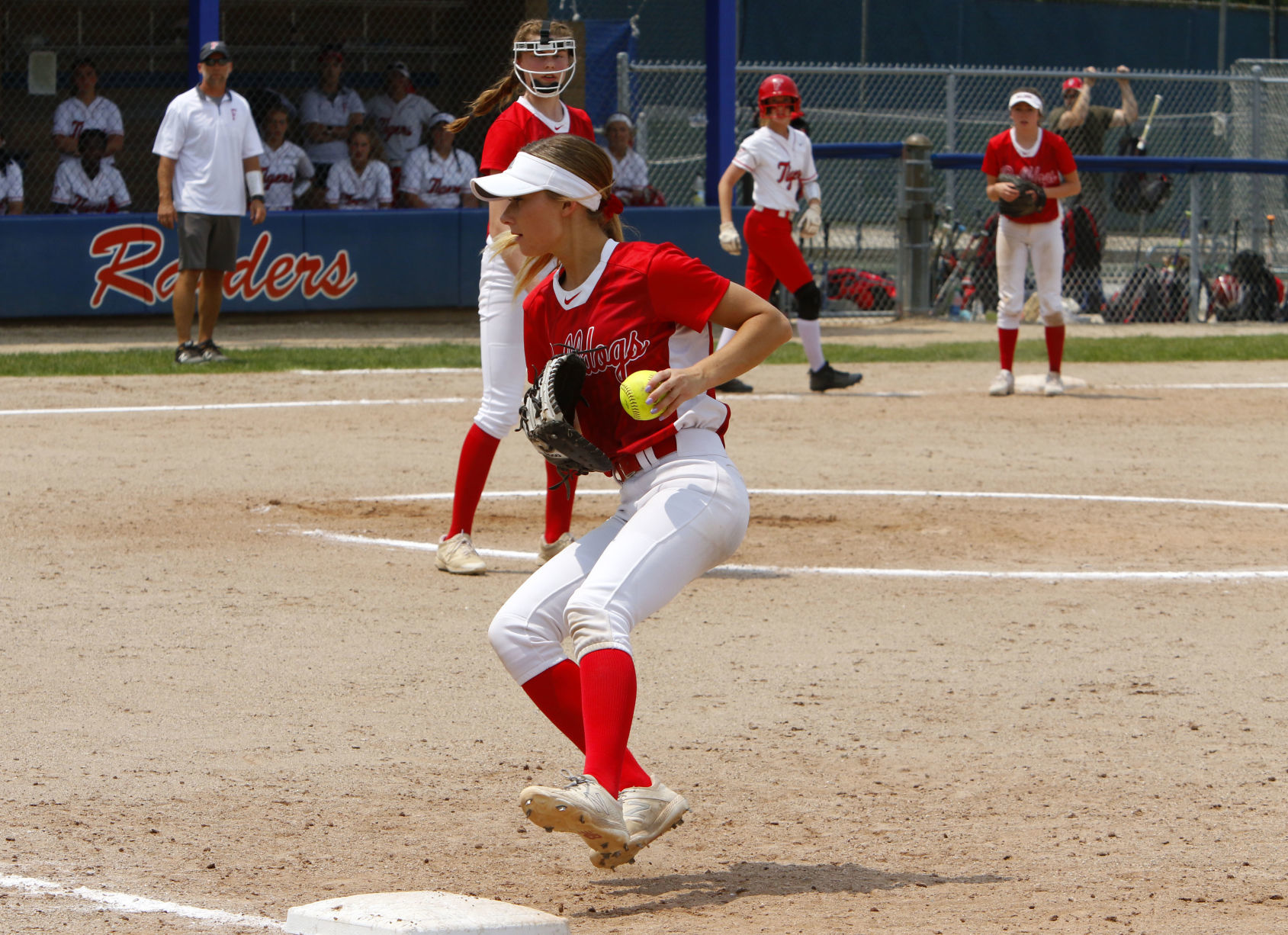 Gallery: 4A softball semistate: Crown Point vs. Fishers